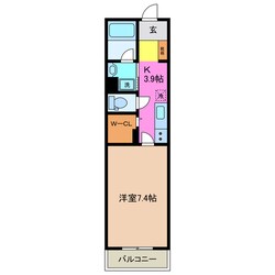 霞ケ浦駅 徒歩9分 2階の物件間取画像